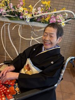 お着物を着て撮影会の様子